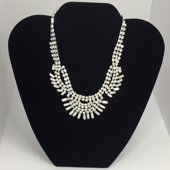 Vintage Rhinestone Necklace - Picture 1 of 4